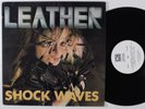 LEATHER Shock Waves RC LP VG+/VG++ z
