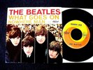 45T THE BEATLES NOWHERE MAN / WHAT GOES ON  ORIGINAL CAPITOL USA