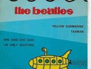 THE BEATLES EP Spain 1966 Yellow Submarine +3
