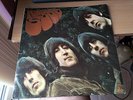 THREE VINTAGE BEATLES LP WITH THE BEATLES RUBBER SOUL HARD DAYS NIGHT MONO
