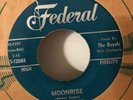 The Royals 45 MOONRISE / FIFTH STREET BLUES Federal NM RARE doo wop GROUP VOCALS