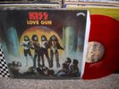 KISS-Love Gun-OR.UK RED VINYL NM UNPLAYED LP Christine Sixteen/Plaster