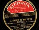 EVA BUSCH  Le clocher de mon coeur / Il ne faut pas briser un rêve  78rpm  S8063