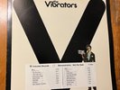 The Vibrators: Pure Mania--Original 1977 Promo Vinyl w/Stickers--CBS