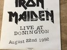 Iron Maiden Limited Edition Triple Vinyl LIVE AT DONINGTON August 22nd 1992 RARE