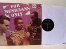 STAN GETZ DIZZY GILLESPIE SONNY STITT for musicians only LP/VG+, 837 435-1 vinyl