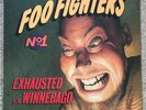 foo fighters: exhausted/winnebago 1995 12” promo black vinyl 