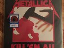 Blackened Recordings Kill EM All by Metallica  Red Vinyl Exclusive