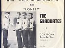 GRADUATES What Good Is Graduation 45+RARE PIC SLEEVE 1959 Teen Doo Wop Promo