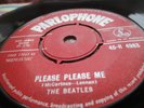 Beatles  Please Please Me 1963 1st Press 45 Red Parlophone Clean  EX copy