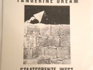 TANGERINE DREAM Staatsgrenze West LP 1980 Radio Bdcst Orig Imp CV Press Not TMOQ