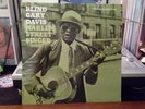 BLIND GARY DAVIS HARLEM STREET SINGER VINYL LP ORIG 1960 BLUESVILLE VG+/VG