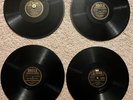 Bing Crosby Decca 78 RPM White Christmas Andrews Sisters Set of 4 Records 1940s