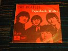 THE BEATLES: PAPERBACK WRITER +1. NORWAY PRESS 1966.   Rare. black label
