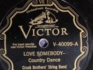 Crook Brothers' String Band VICTOR 40099 E- 