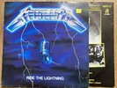 METALLICA RIDE THE LIGHTNING UK 1986 MUSIC FOR NATIONS A1/B1