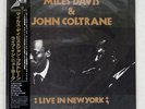 MILES DAVIS & JOHN COLTRANE LIVE IN NEW YORK BANDSTAND 25BLL-3001 JAPAN OBI LP