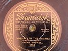 Bruns 6483 Connie Boswell  UNDERNEATH THE ARCHES 1932 78rpm Jazz