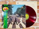 BEATLES ABBEY ROAD APPLE AP-8815 RED WAX Japan First Pressing OBI FedEx