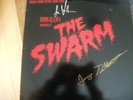 THE SWARM SIGNED LP / IRWIN ALLEN/  JERRY GOLDSMITH