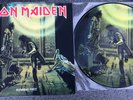 IRON MAIDEN - Running Free Picture Vinyl Disc LP + Bremen Live 1981 + Obi-Stripe