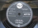 ELVIS PRESLEY 78 RPM STUCK ON YOU / FAME AND FORTUNE 1960 UK RCA 1187 EX+