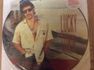 bruce springsteen lucky town picture disc with pvc sleeve and stickers 