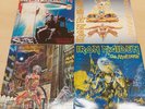 Iron Maiden Vinyl Album/Single Bundle Somewhere Clairvoyant Live After Two Mins