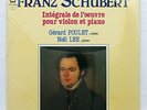 GERARD POULET, LEE - SCHUBERT violin & piano works ARION 2xLPs box STILL SEALED