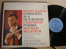 Angel 36005 Milstein Saint-Saens Cto #3 Chausson Poeme Fistoulari BLUE 1964 NM