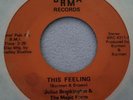 RARE US FUNK 45 Julius Brockington Magic Force This Feeling/ Cosmic BURMAN 4211