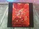 Kreator: Pleasure To Kill Original First Press 1986 Thrash Metal Vinyl LP N0037