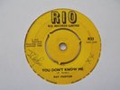 ROY PANTON You Don't Know Me RIO UK Killer  Ska 7
