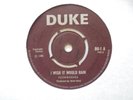 TECHNIQUES I Wish It Would rain DUKE  UK Soul Cover Reggae 7