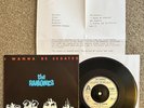 Ramones I Wanna Be Sedated UK  ORIG Promo A-Label 7