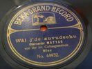 MATHIAS MATYAS    Jewish  / BEKA GRAND RECORD 78 rpm 10