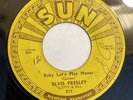 ELVIS PRESLEY   BABY LET’S PLAY HOUSE  SUN 217  Rare Orig. Rockabilly Push Marks