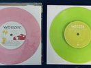 WEEZER 7”  Hash Pipe Green Vinyl And We Are All On Drugs Pink Vinyl UK Imports