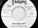 WINDS OF NOTRE DAME 45 Radiation Baby MINT- Fantasy PROMO RnR halloween  Mc672