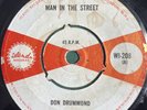 DON DRUMMOND RITA MARLEY JACKIE OPEL Man In The Street ISLANDWI208 1965 7” Vinyl