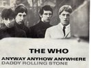 The Who - Anyway Anyhow Anywhere / Daddy Rolling Stone Vinyl - Single 7 