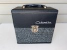 Vintage 1960s Columbia Records 45rpm Black Singles Carrying Case. Excellent.