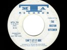 NORTHERN SOUL-BOSTON HITESMEN-CAN'T LET IT RIDE/MY BABE-MTA 104