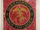 QUEENSRYCHE RAGE FOR ORDER LP  US EMI AMERICA VINYL HEAVY METAL 1986 VG+