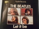 THE BEATLES Let It Be 45 Apple 2764 US / Picture Sleeve + Jukebox Title Strip