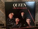 QUEEN Greatest Hits LP (Elektra 5E-564, orig 1981 PROMO) NM/EX White Label