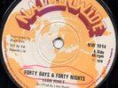 LEON HYATT  forty days & forty nights NATIONWIDE RECORDS.