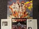 Bootsy? Bootsy Collins 1978 Vinyl Lp Record original Bootzilla Poster paperwork