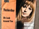Marianne Faithfull,, Yesterday“ Decca unverkäufliche Musterplatte  Single.
