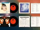 MIREILLE MATHIEU 2 x Rares Japan EP 45 ''Mademoiselle Soleil'' Unique Covers